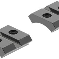 Leupold 49866 QRW Cross-Slot Base Set Black Gloss Remington 541