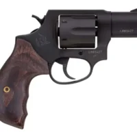 TAURUS 856 HGR 38SPC 2" BBL BLK/BLK WALNUT SMOOTH 6/RD