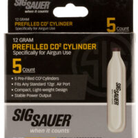Sig Sauer Airguns AC125 CO2 Cylinders 12 gram 5 Per Pack