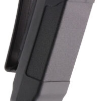 Blackhawk 410500PBK Single Mag Case Matte Black Polymer Belt Clip Compatible w/ Single Stack 9mm/40/45/357