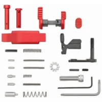 ARMASPEC SUPERLIGHT LOWER PARTS KIT 223/556 SS/RED