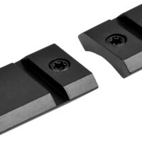 Warne M888875M Maxima Matte Black Steel Weatherby Mark V Standard 6 Lug & .240 WM Rifle, Standard Action