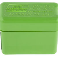 MTM Case-Gard RM2010 Ammo Box Belt Style Multi Caliber Green Polypropylene 20rd