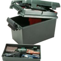 MTM Case-Gard SPUD111 Sportsmen's Plus Utility Dry Box Forest Green Polypropylene