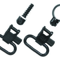 Uncle Mike's 13312 Full Band Swivel Set Quick Detach 115 CF Blued 1.25" Loop for Lever Action Winchester & Marlin