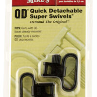Uncle Mike's 14032 Super Swivel Quick Detach Tri-Lock Blued 1" Loop for Rifles or Shotguns w/QD Bases