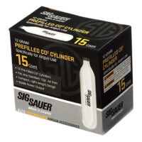 Sig Sauer Airguns AC1215 CO2 Cylinders 12 gram 15 Per Pack