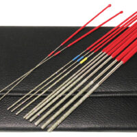 RamRodz 60021 Pro-Series Micro File Diamond Coated 9" Long 12 PK Includes Case