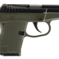 Kel-Tec P32BGRN P-32 32 ACP Caliber with 2.68" Barrel, 7+1 Capacity, Green Finish Aluminum Frame, Serrated Blued Steel Slide & Green Polymer Grip