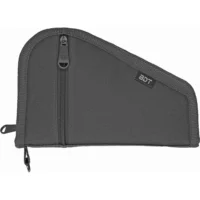 BULLDOG DELUXE PISTOL CASE W/ POCKET AND SLEEVE - BLACK (9"X6") (20 PER CASE)