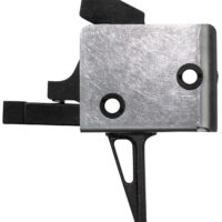 CMC Triggers 91503 Drop-In Single-Stage Flat Trigger w/ 3-3.50 lbs Draw Weight & Black/Silver Finish
