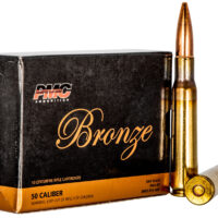 PMC 50A Bronze 50BMG 660gr Full Metal Jacket Boat Tail 10 Per Box/20 Case