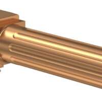 CMC Triggers 75524 Match Precision 9mm Luger 4.01" Fluted/Match Grade Bronze DLC Stainless Steel, Compatible w/ Glock 19 Gen3-4