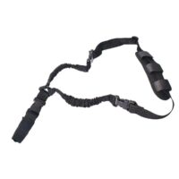 RUKX GEAR TACTICAL SINGLE POINT BUNGEE SLING BLACK