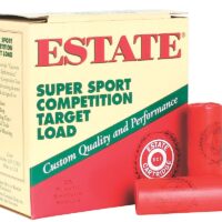 Estate Cartridge SS12L8 Super Sport Competition Target 12Gauge 2.75" 1 1/8oz 8Shot 25 Per Box/10 Case
