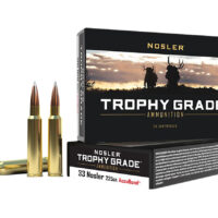 Nosler 60098 Trophy Grade 33Nosler 225gr Nosler AccuBond 20 Per Box/10 Case