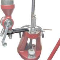 Hornady 399694 Iron Press Powder Measure Bracket Silver Metal Works With Hornady Iron Press