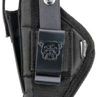 Bulldog FSN3 Extreme OWB Black Nylon Belt Loop/Clip Compatible w/Taurus Millennium Fits 2.50-3.75" Barrel Ambidextrous