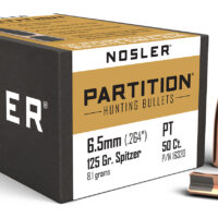 Nosler 16320 Partition 6.5 Creedmoor 125gr Partition Spitzer 50/Box