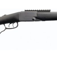 Chiappa Firearms 500260 Double Badger 22 LR 410 Gauge 1+1 19" Black Steel Barrel, Blued Picatinny Rail, Fixed Black Textured Synthetic Stock