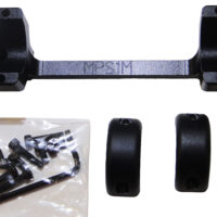 DNZ MPS1M Game Reaper-Mossberg Scope Mount/Ring Combo Matte Black 1"