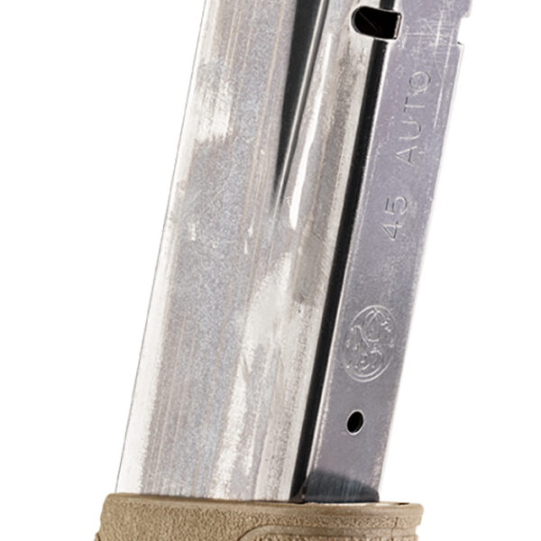 Smith & Wesson 194770000 M&P  14rd 45ACP Brown Floor Plate Steel