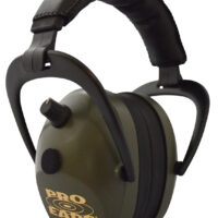 Pro Ears PEG2SMG Gold II 26 Electronic Muff 26 dB Over the Head Black/Green Adult 1 Pair