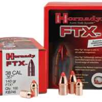 Hornady 45215 FTX 45 Cal .452 200 gr Flex Tip eXpanding 50 Per Box/ 25 Case