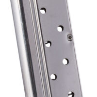 Mec-Gar MGCGOV9LN 1911 Government 9rd 9mm Luger, Nickel Carbon Steel