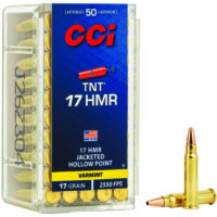 CCI RIMFIRE PROMO AMO 17HMR 17GR TNT HP 50RD (40 BOX CASE)