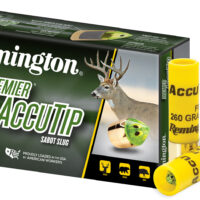 Remington Ammunition 20498 Premier AccuTip 20 Gauge 3" Sabot Slug Shot 5 Per Box/ 20 Cs