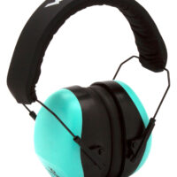 Pyramex VGPM8063C Venture Gear V80 Muff Foam 26 dB 32 dB Over the Head Orange Black/Teal Adult 1 Pair