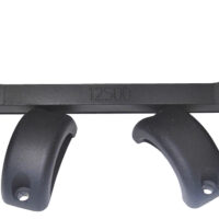 DNZ 18500 Game Reaper Scope Mount/Ring Combo Matte Black 1" Tube Fits Browning A-Bolt/A-Bolt II Long Action Rifle, Medium Rings