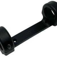 DNZ 11082 Game Reaper-Ruger Scope Mount/Ring Combo Matte Black 1"