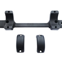 DNZ 11300 Game Reaper Scope Mount/Ring Combo Matte Black 1" Tube, Fits Howa 1500 Short Action Rifle, Medium Rings