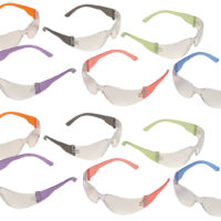 Pyramex S4110SMP Intruder Glasses Adult Clear Lens Anti-Scratch Polycarbonate 12 Pair