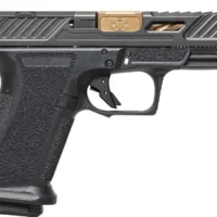 SHADOW SYSTEMS MR920 ELITE OPTIC DLC HGA 9MM 4IN SPIRAL UNTHRD BRONZE BBL BLK FRAME 2/15RD HOLOSUN