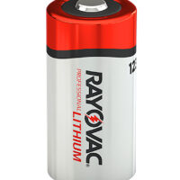 Rayovac RL123A2 123A Lithium Silver/Red 3 Volts 1,500 mAh (2) Single Pack