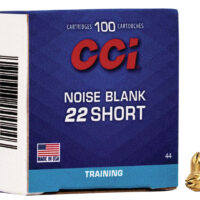 CCI 0044 Noise Blanks 22Short 100 Per Box/50 Case