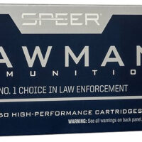 Speer 53750 Lawman 38Special+P 158gr Total Metal Jacket Round Nose 50 Per Box/20 Case