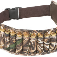 Allen 2525 Waterfowl Shotgun Shell Belt Realtree Max-4 Neoprene 25rd Shotgun Waist Mount Adjustable Belt