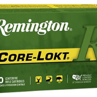 Remington Ammunition 29031 Core-Lokt 7x57mmMauser 140gr Pointed Soft Point Core-Lokt 20 Per Box/10 Case