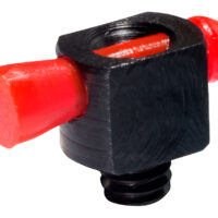 HiViz BD1008R Spark II Bead Replacement Front Sight Black | Red Fiber Optic Universal Threads