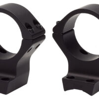 Browning 12502 X-Bolt Scope Mount System X-Lock Matte Black Aluminum 1" Tube, Medium Rings