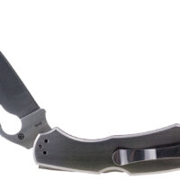 Spyderco BY03P2 Byrd Cara Cara 2 3.75" Folding Spear Point Plain 8Cr13MoV SS Blade Stainless Steel Handle Includes Pocket Clip