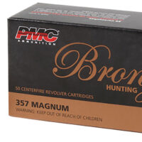 PMC 357A Bronze 357Mag 158gr Jacketed Soft Point 50 Per Box/20 Case
