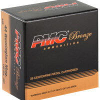 PMC 44B Bronze 44RemMag 180gr Jacketed Hollow Point 25 Per Box/20 Case