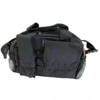 BULLDOG CASE TACTICAL RANGE BAG W/ MOLLE MAG POUCHES BLACK (5 PER CASE)