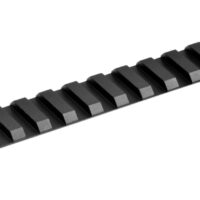 Warne M673M Tactical Picatinny Rail Matte Black Steel Remington 700/Bergara B-14/Christensen Arms/CVA Paramount Bergara B-14 Remington 700 Rifle Short Action, 0 MOA