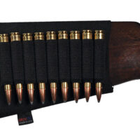 GrovTec US Inc GTAC81 Buttstock Cartridge Holder Elastic 9rd Rifle Buttstock Mount